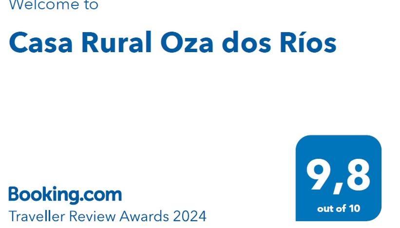 Casa Rural Oza de los Ríos Bagian luar foto